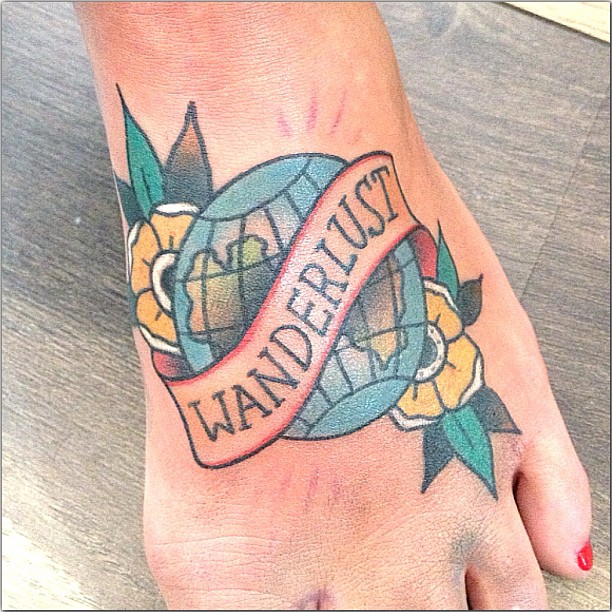 Flower, Rose, Lettering