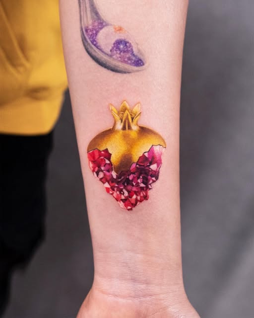Flower, Rose, 과일, 석류, 딸기