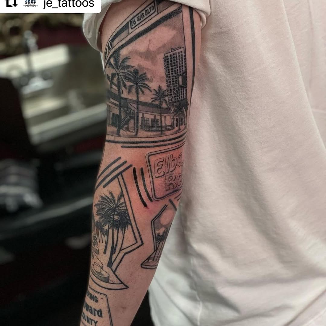 Game Face Tattoo