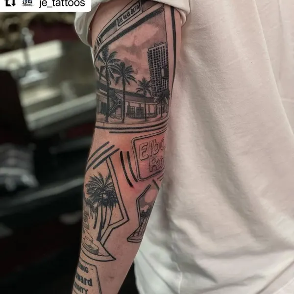 Game Face Tattoo