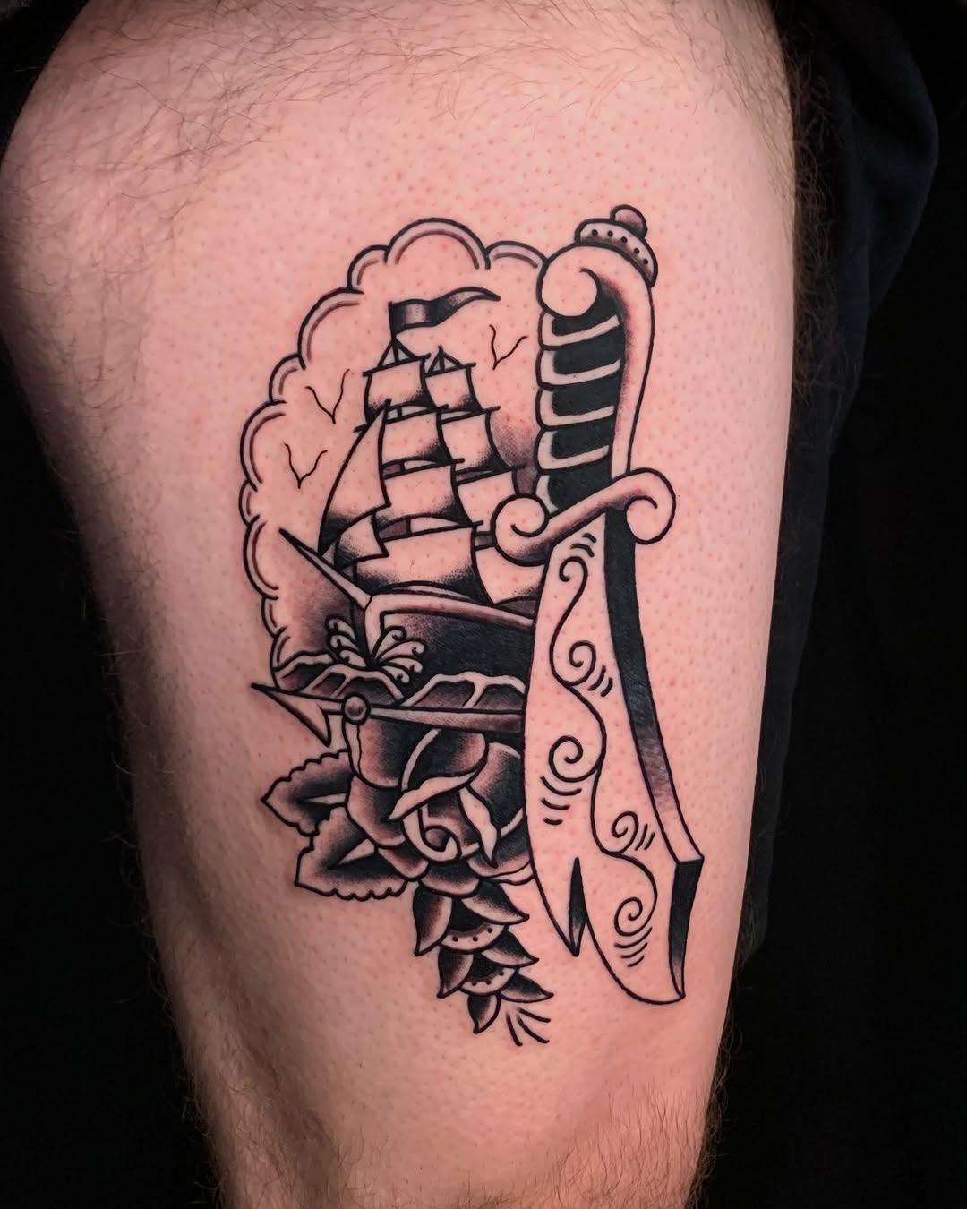 Ink and Dagger Tattoo
