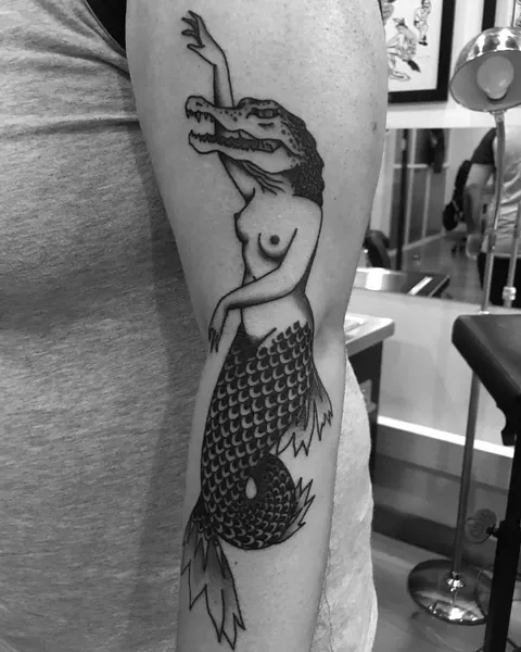 Dragon, 악어