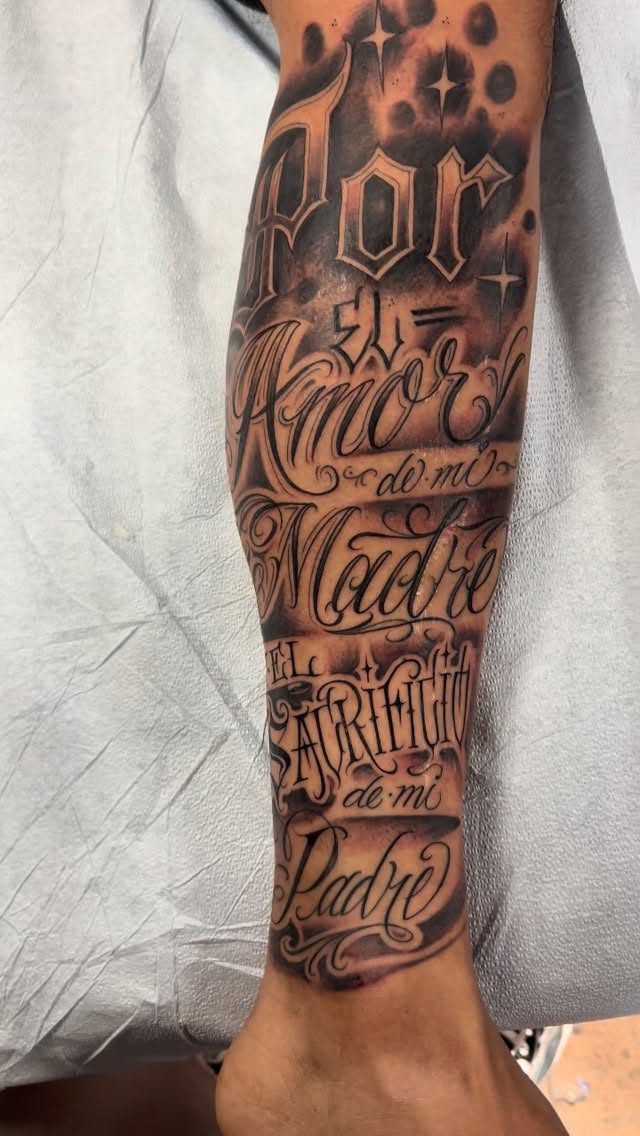 Lettering