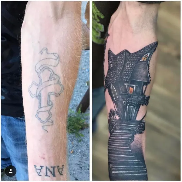 Game Face Tattoo
