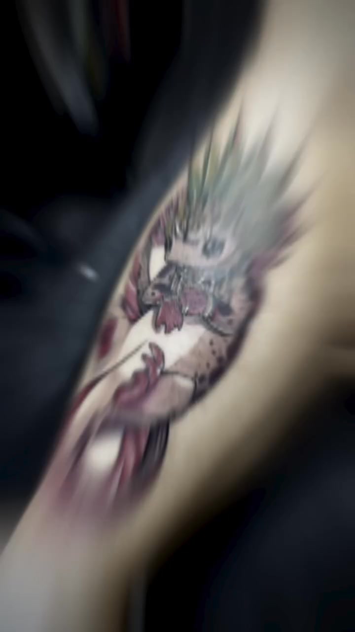 Game Face Tattoo