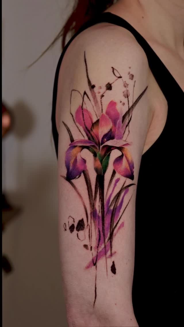 Flower, 난초, 아이리스, 백합, 튤립