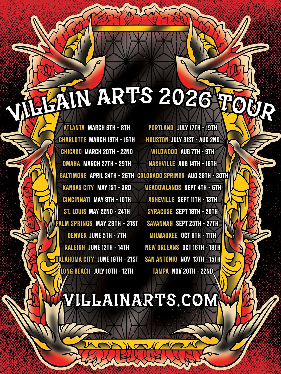 Villain Arts Tattoo Convention