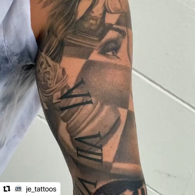 Game Face Tattoo