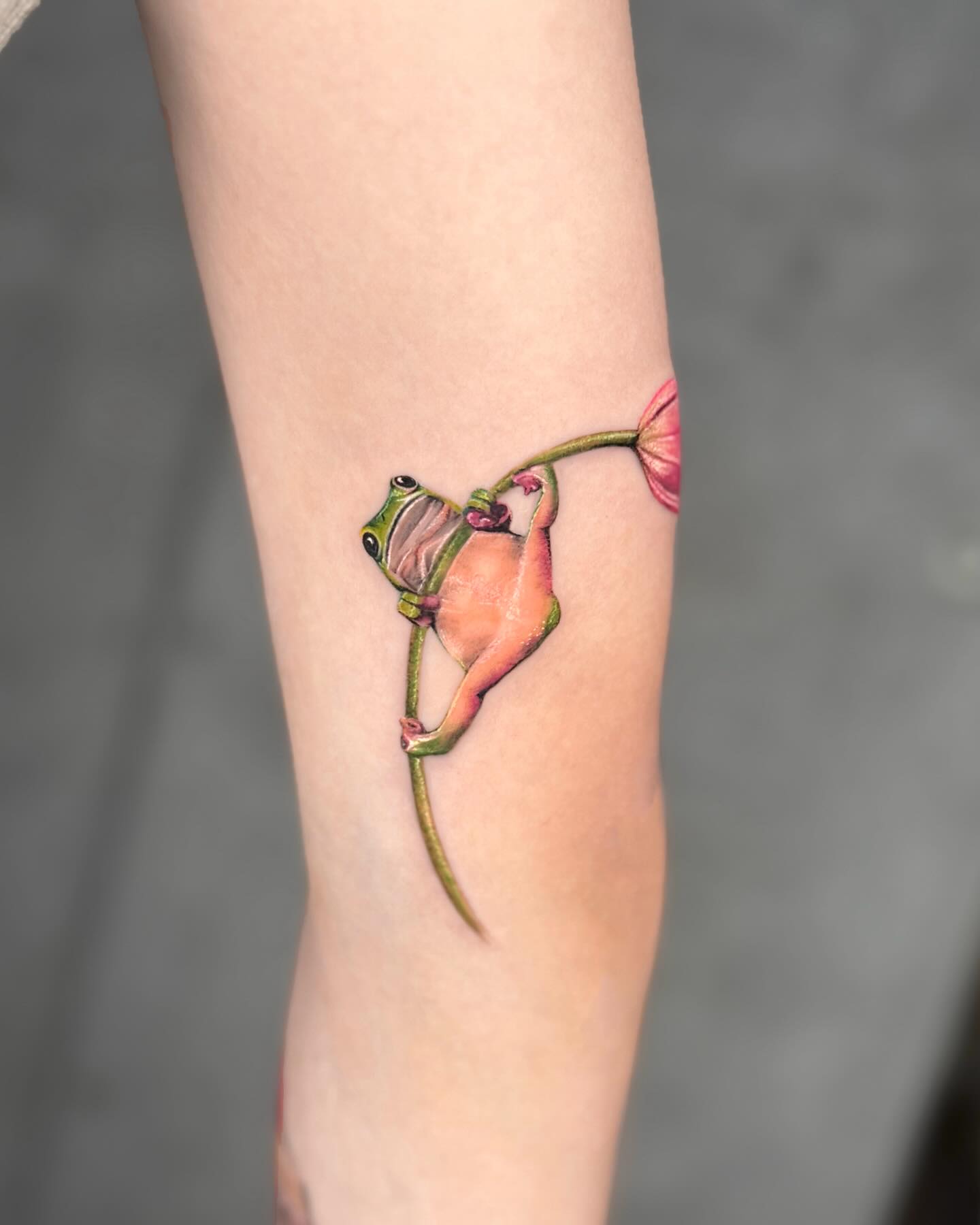 개구리, Flower
