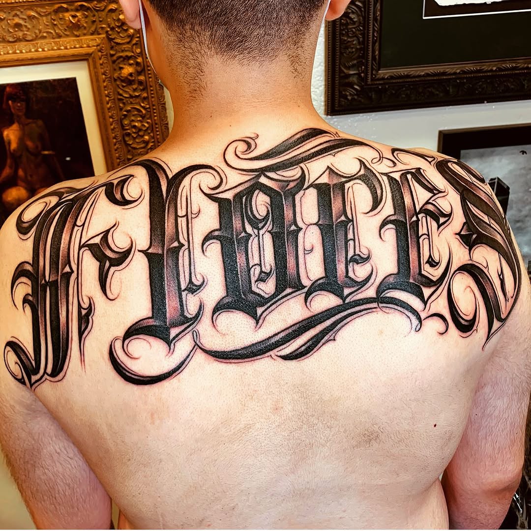Lettering