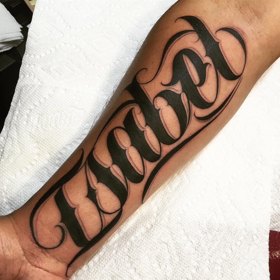 Lettering
