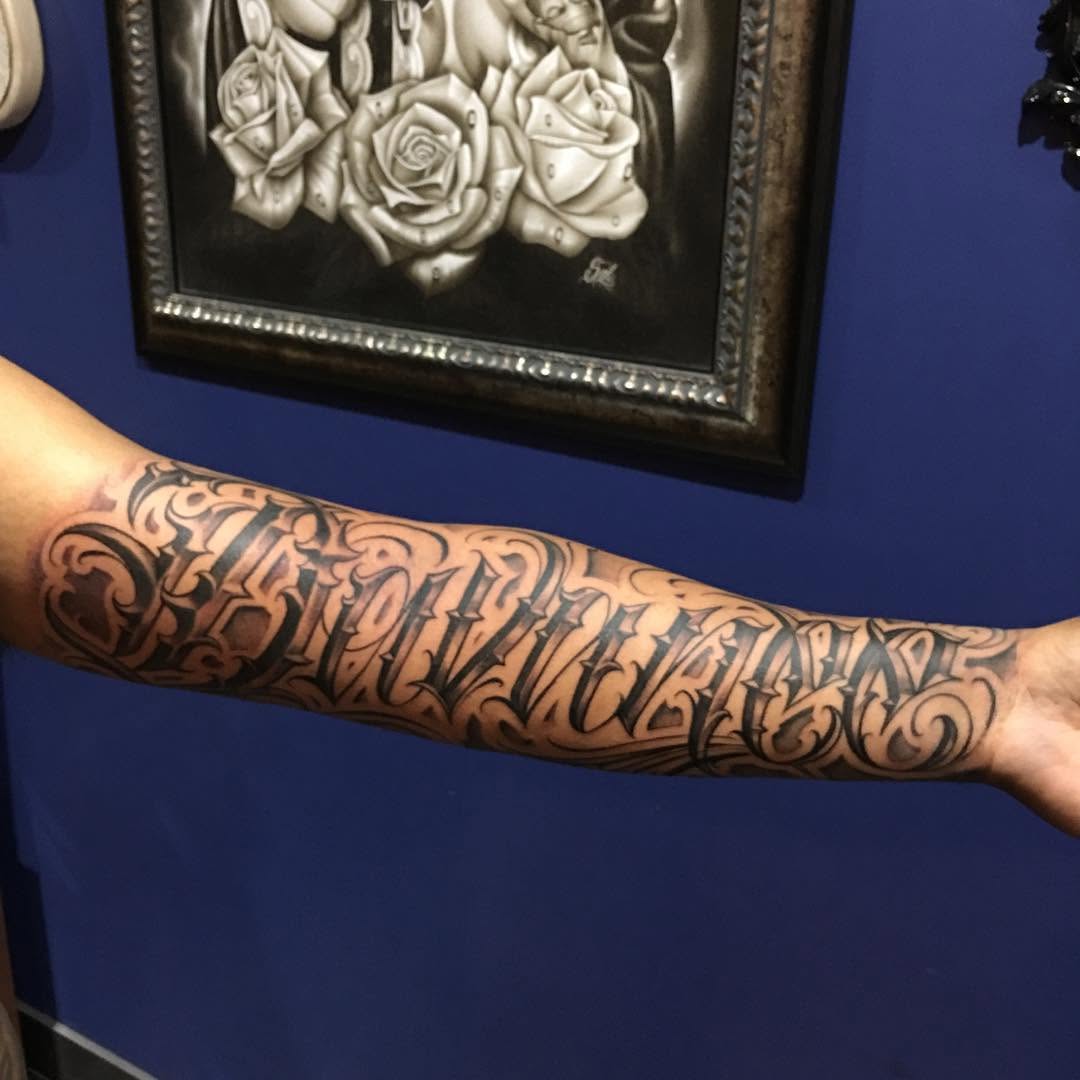 Lettering