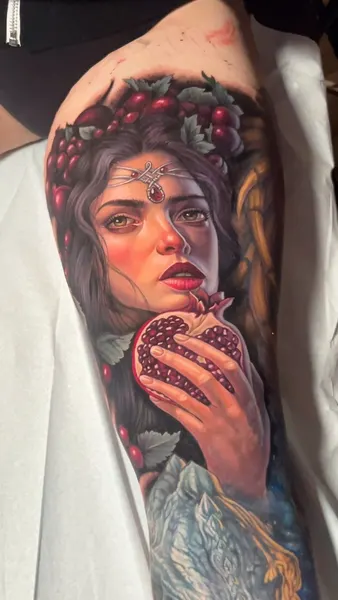Flower, Rose, 과일, 석류