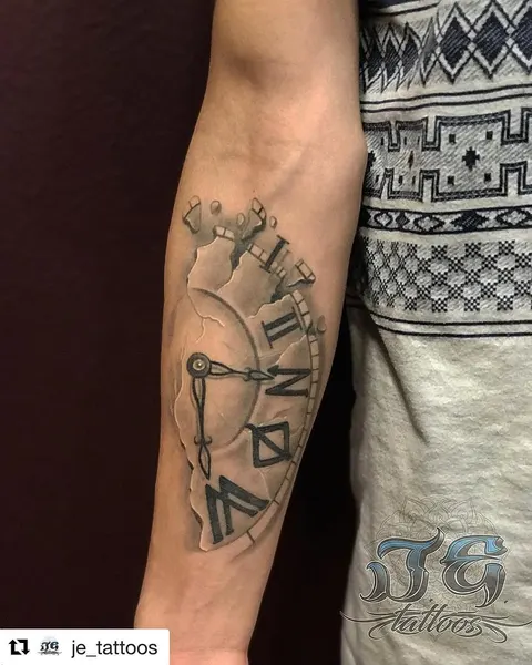 Game Face Tattoo