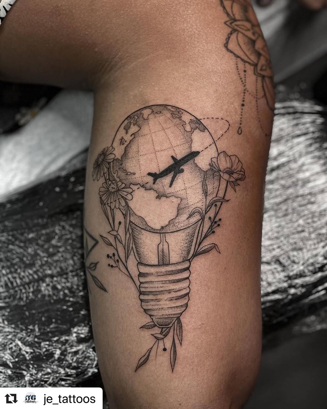 Game Face Tattoo