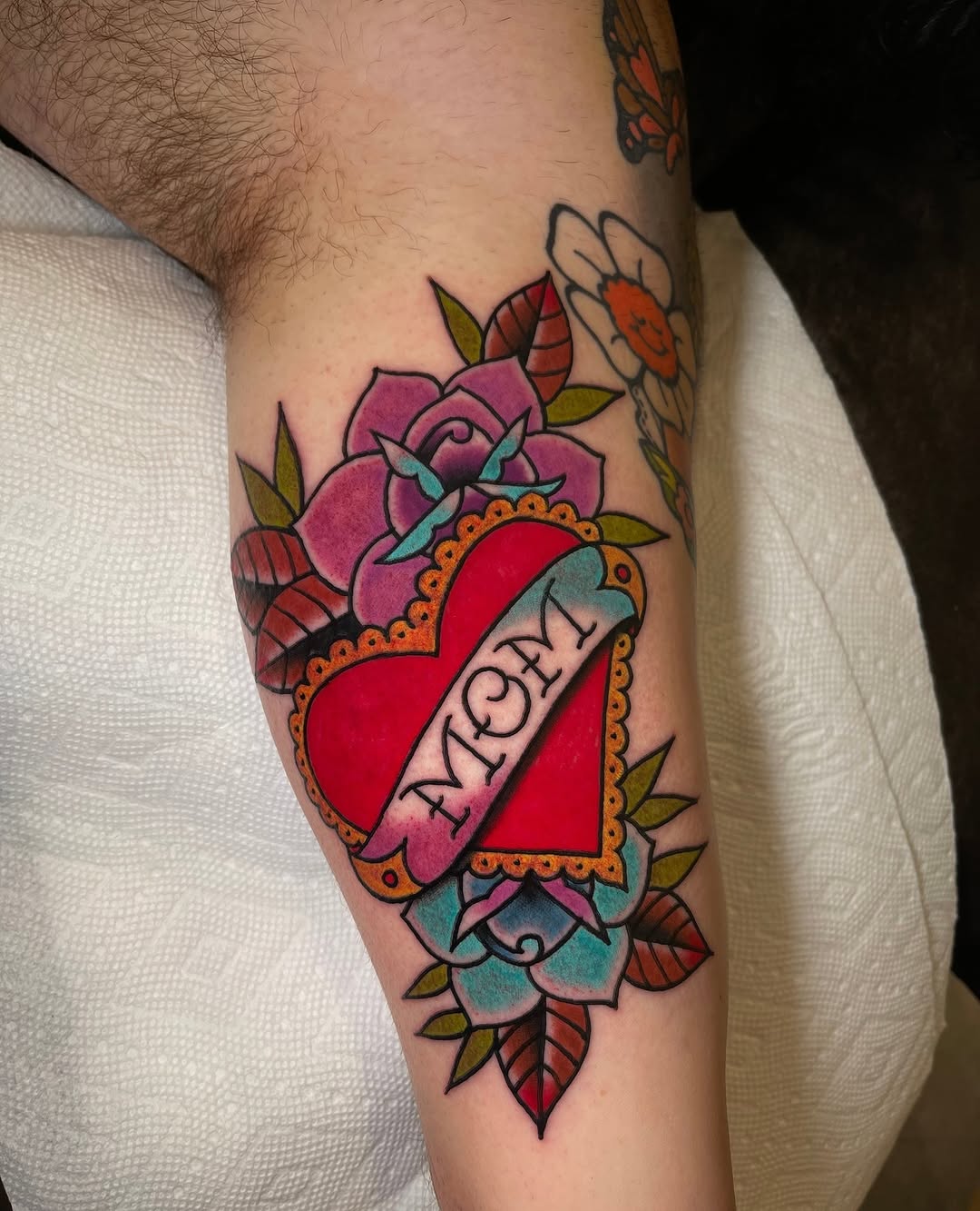 Flower, Rose, Lettering