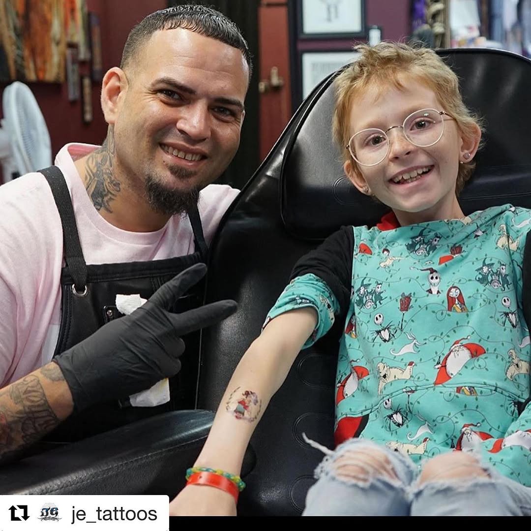 Game Face Tattoo