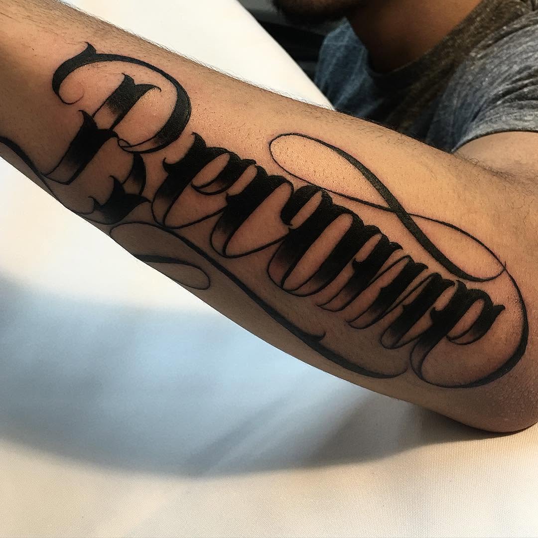 Lettering