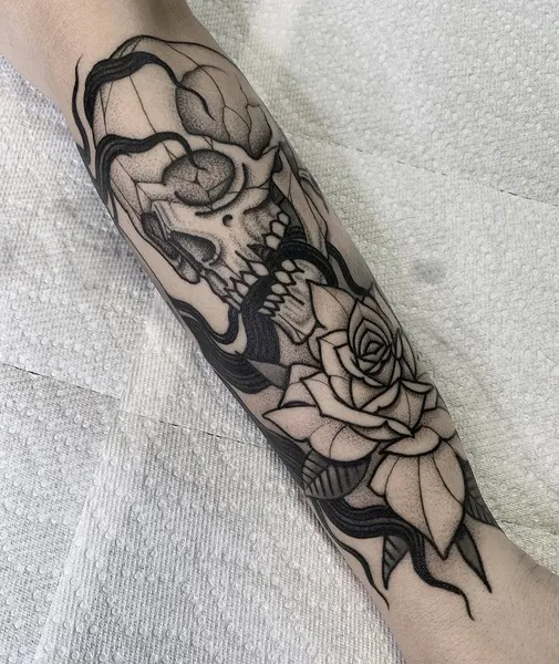 black_casket