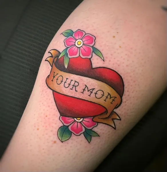 Flower, Rose, Lettering