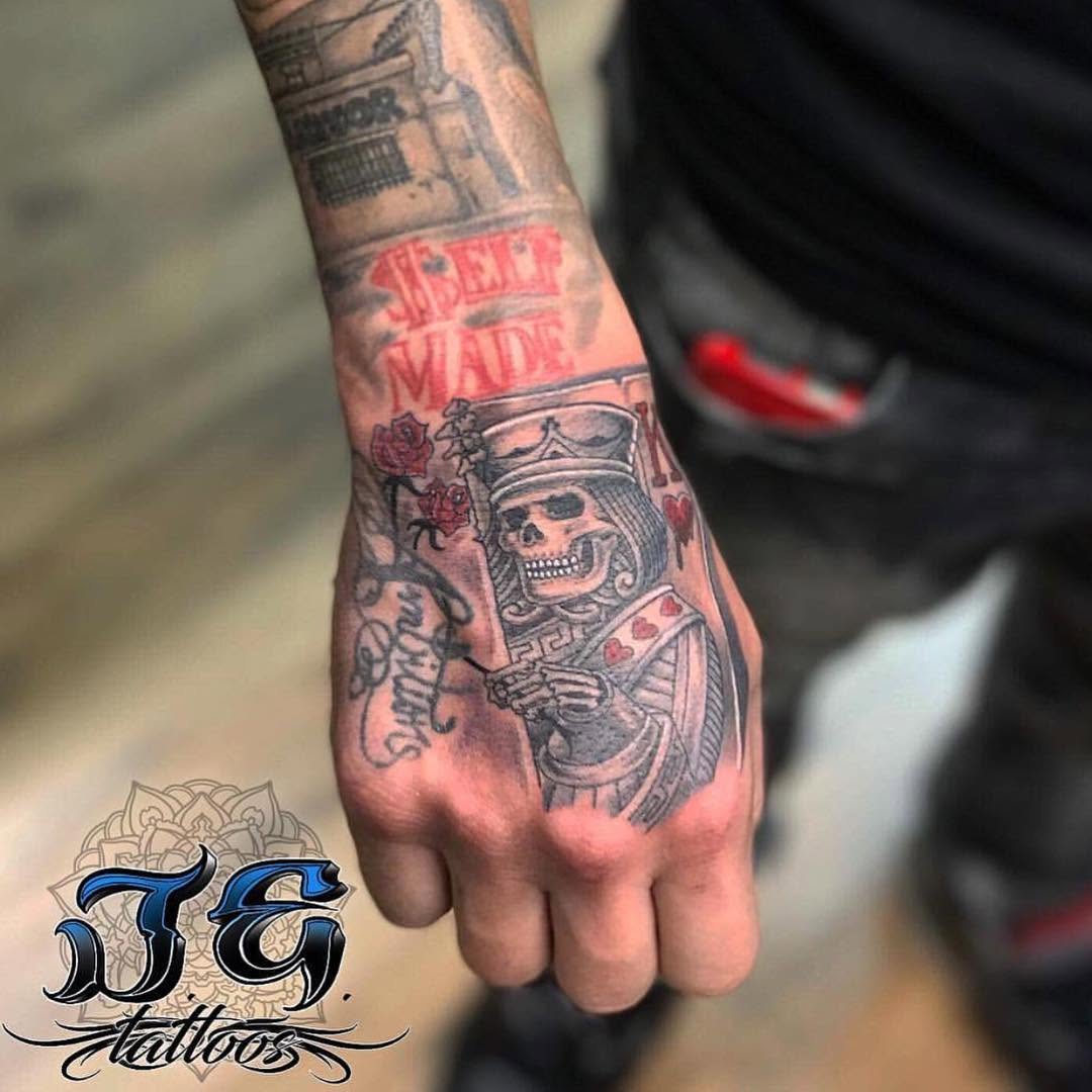 Game Face Tattoo