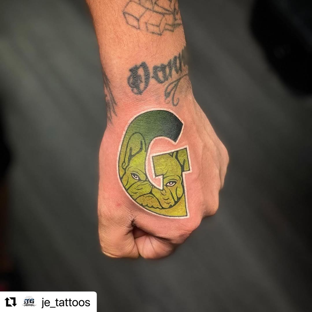 Game Face Tattoo
