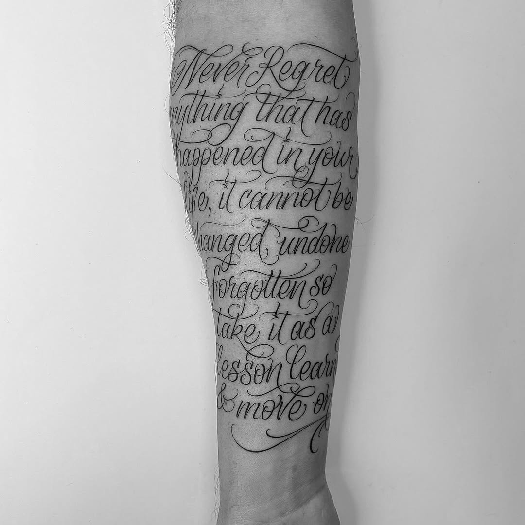 Lettering