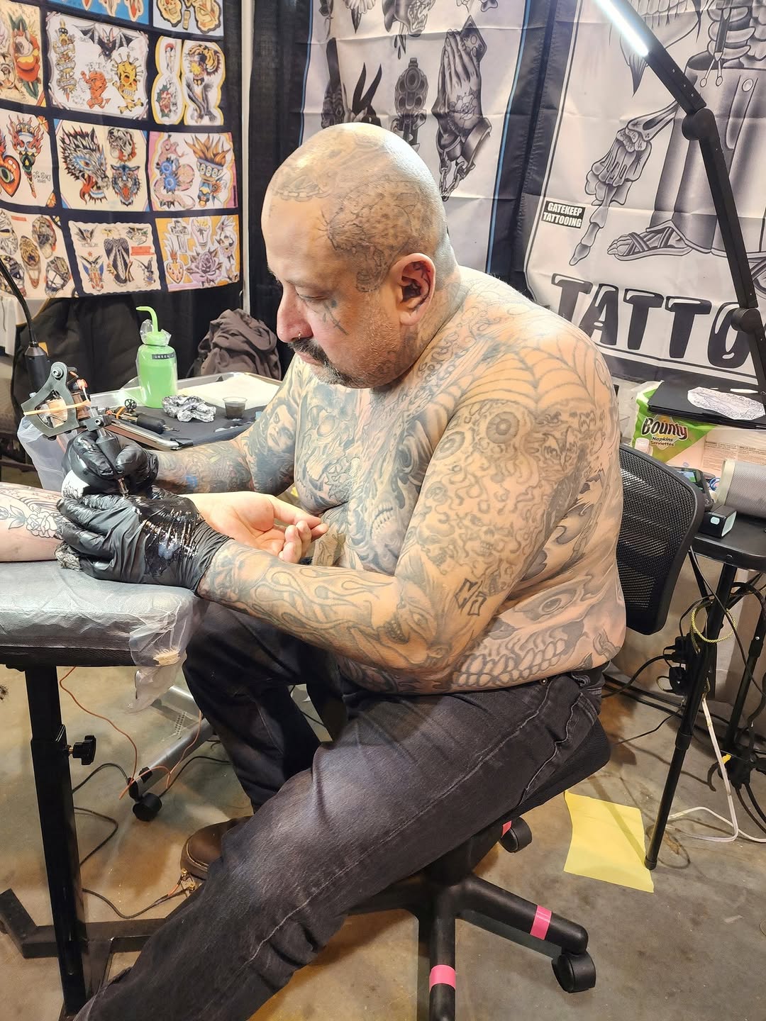 Villain Arts Tattoo Convention