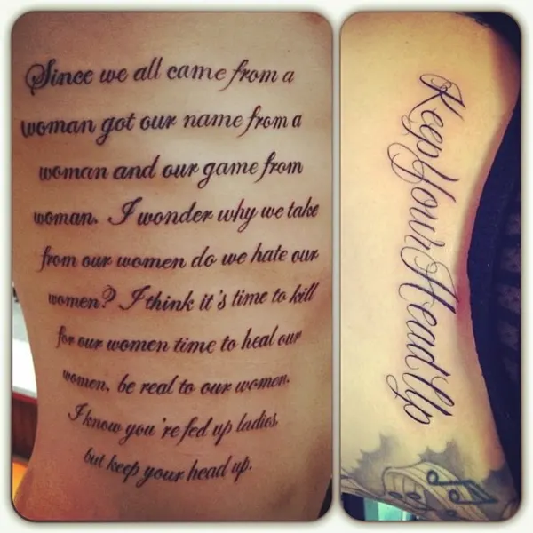 Lettering