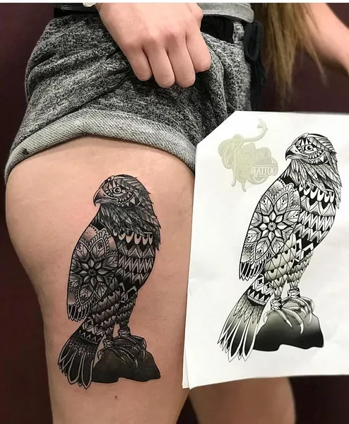 Game Face Tattoo