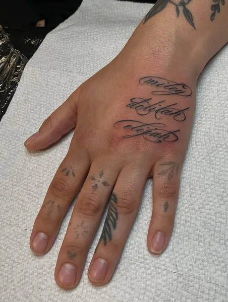 Lettering