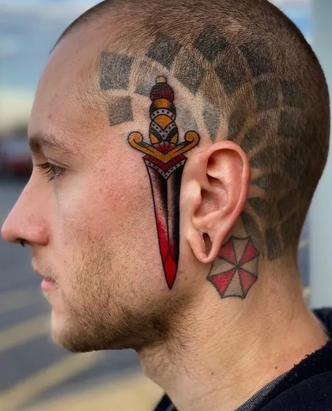 Ink and Dagger Tattoo
