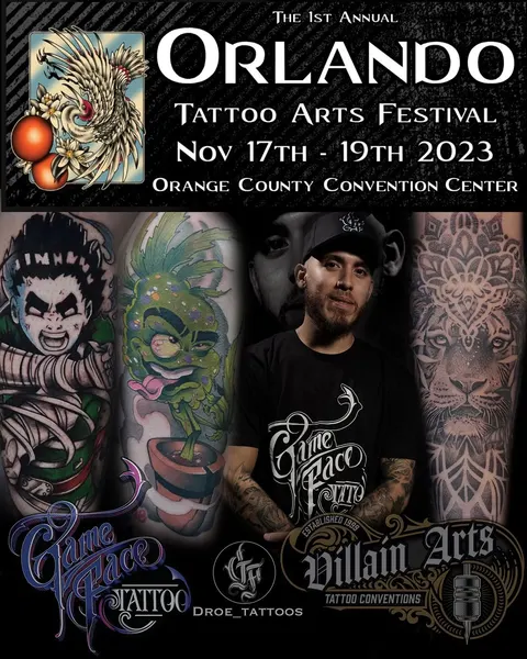 Game Face Tattoo