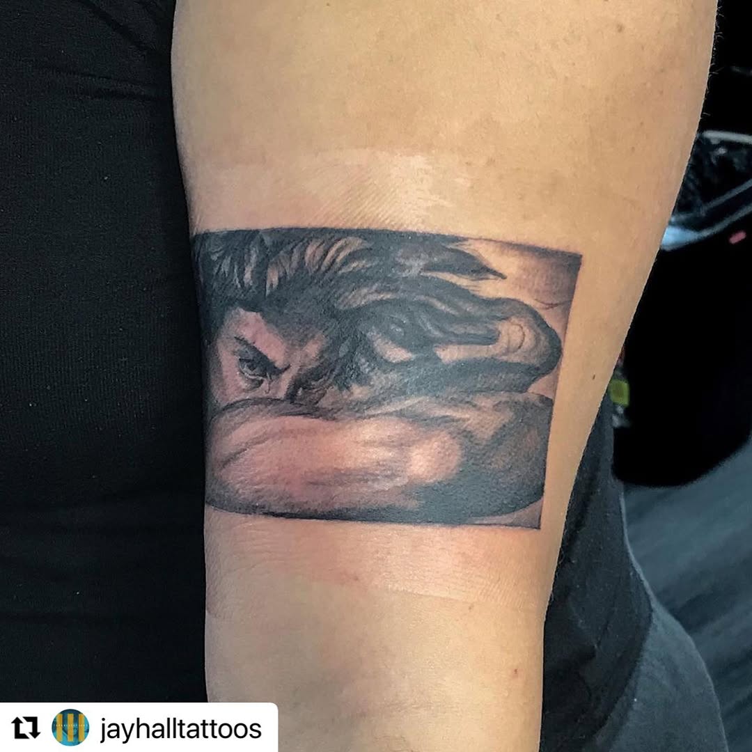 Game Face Tattoo