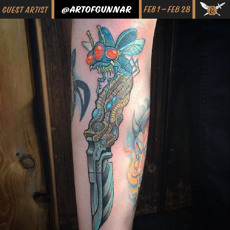 Ink and Dagger Tattoo