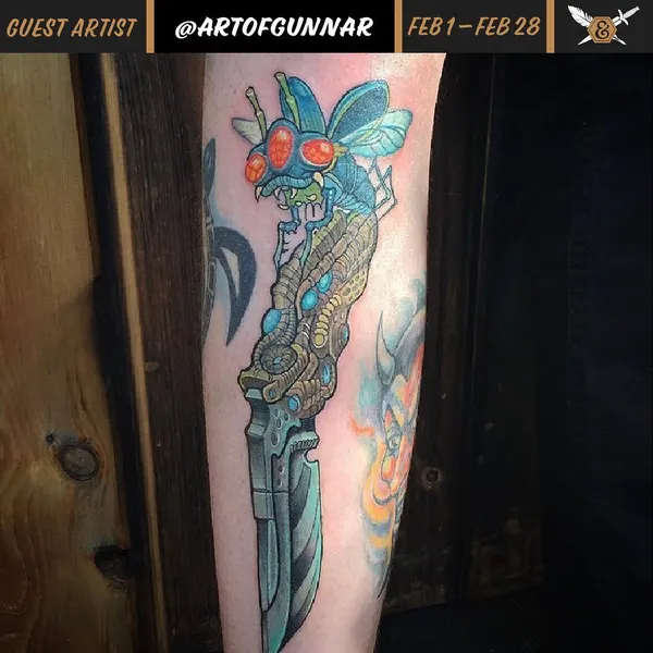 Ink and Dagger Tattoo