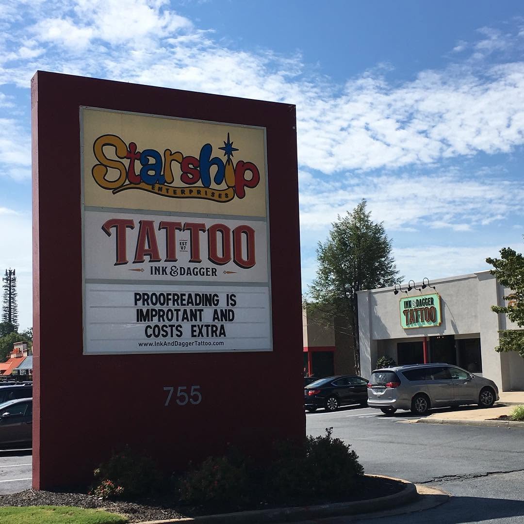 Ink and Dagger Tattoo