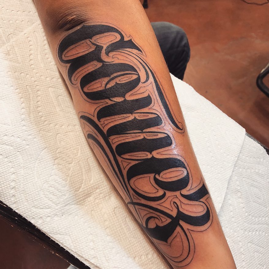 Lettering