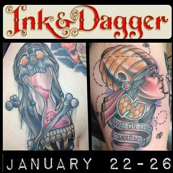 Ink and Dagger Tattoo
