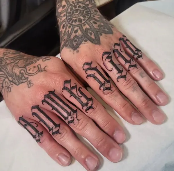 Lettering
