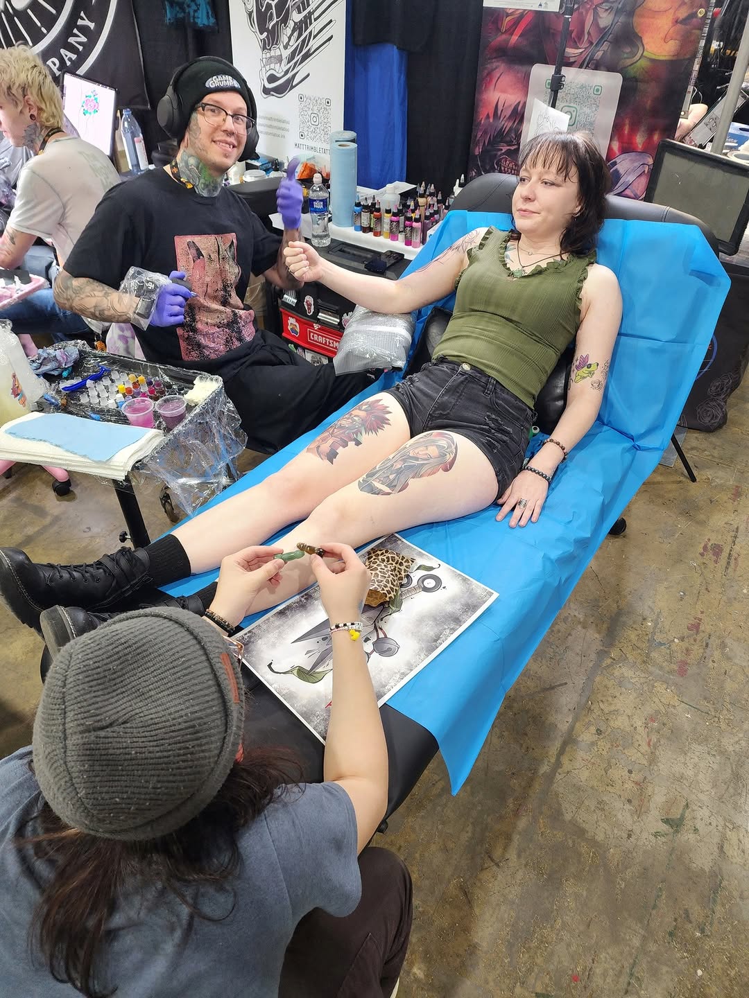 Villain Arts Tattoo Convention