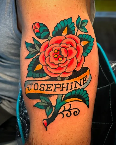 Flower, Rose, Lettering