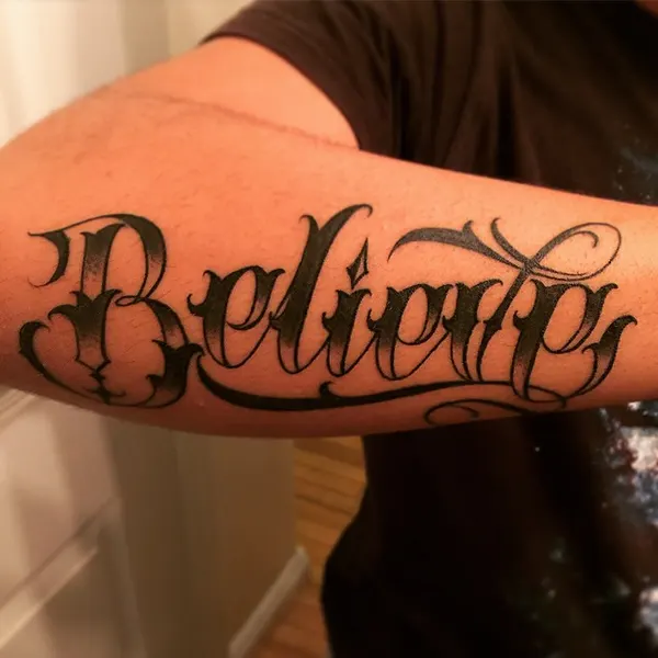 Lettering