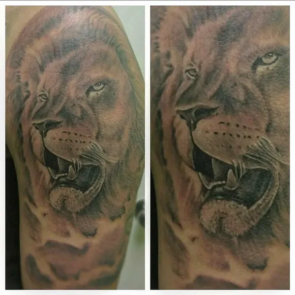 Game Face Tattoo