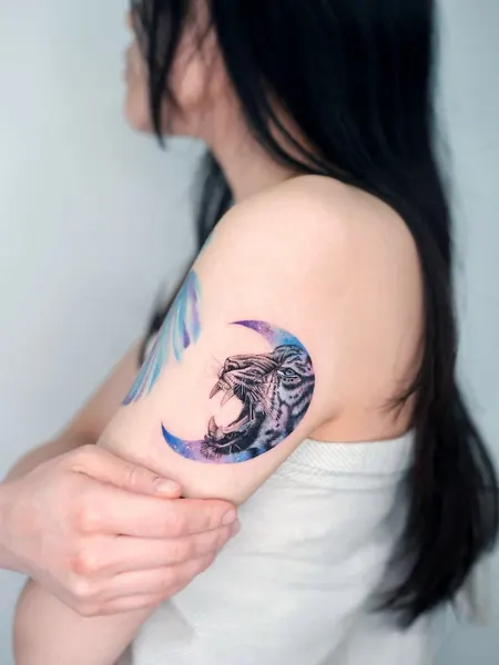 Tiger, 바다, 인어, 해마, 세이렌, 일본 파도, 파도 배경, 돌고래, 조개껍데기