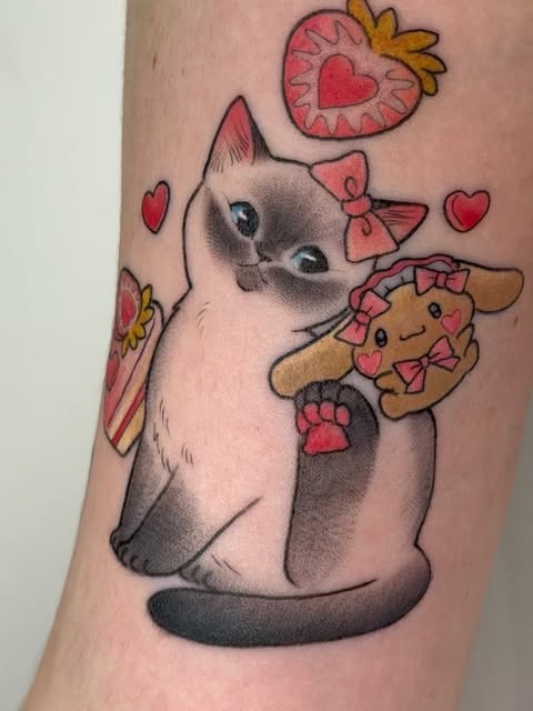 Flower, Skull, Animal