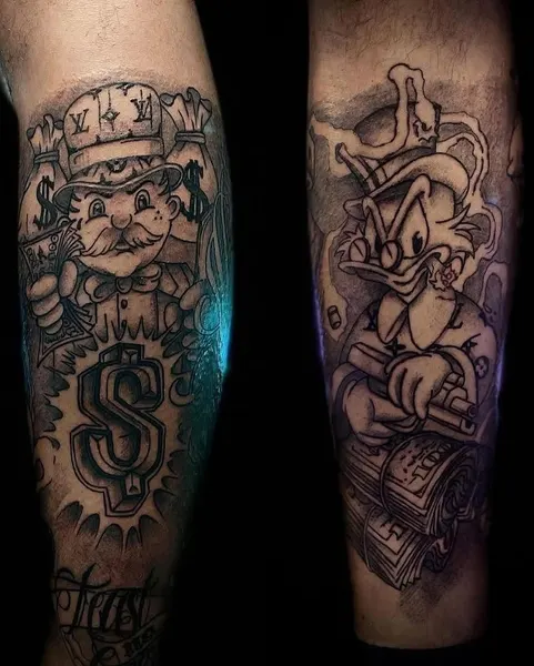 Game Face Tattoo
