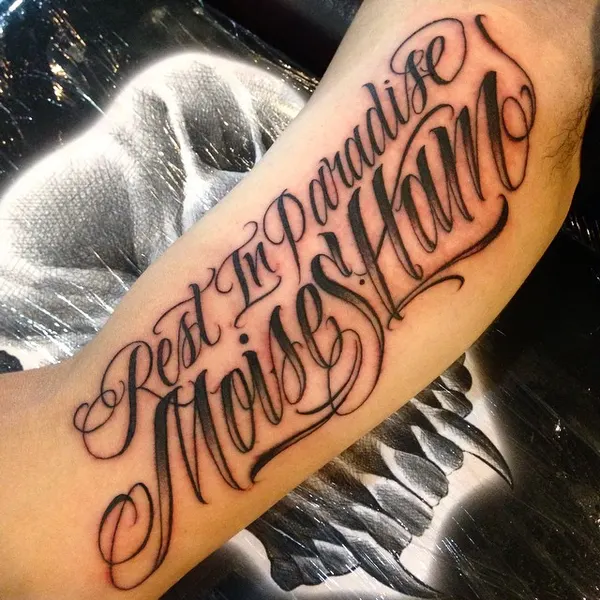 Lettering