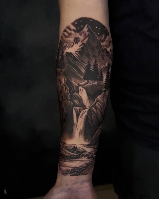 Nature, 폭포