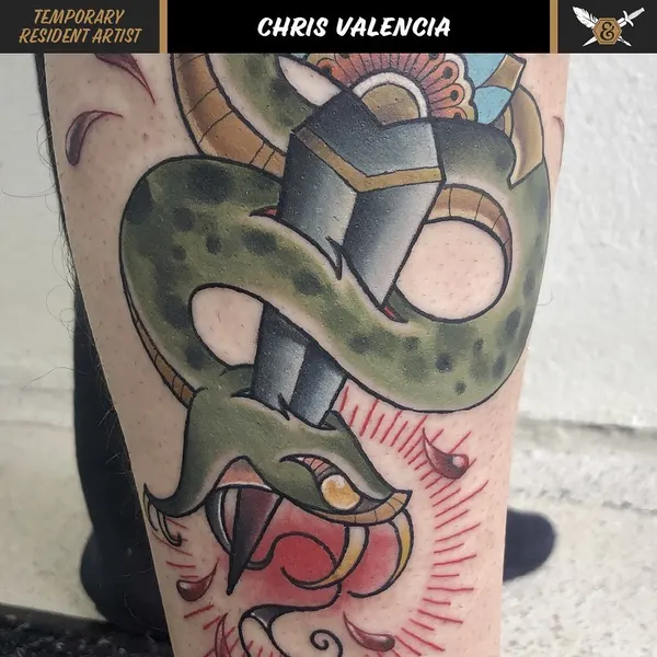 Ink and Dagger Tattoo